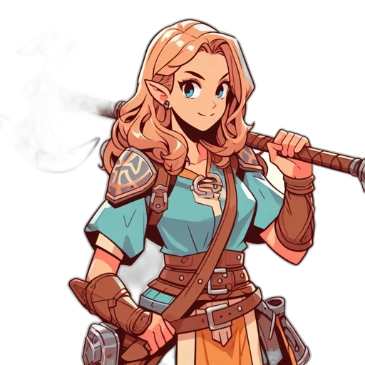 staff, sword, weapon, fantasy art transparent PNG cut-out