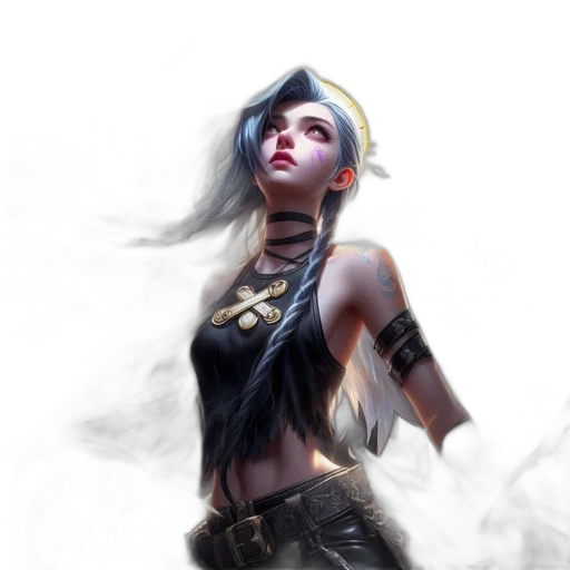 staff, fantasy art, concept art, cyberpunk transparent PNG cut-out