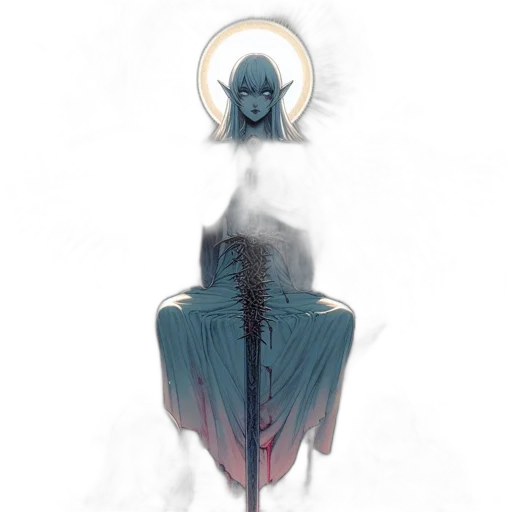 creature, sword, concept art, fantasy art transparent PNG cut-out