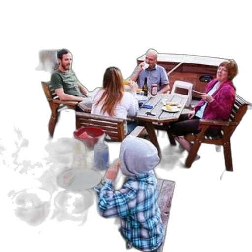 furniture, staff, photorealistic, 3d render transparent PNG cut-out