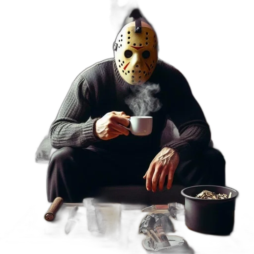mask, face, robot, creature transparent PNG cut-out
