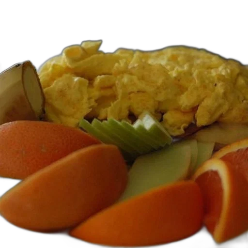 food, crown, 3d render, photorealistic transparent PNG cut-out
