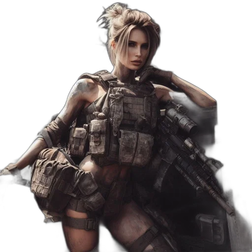 weapon, concept art, fantasy art, cyberpunk transparent PNG cut-out