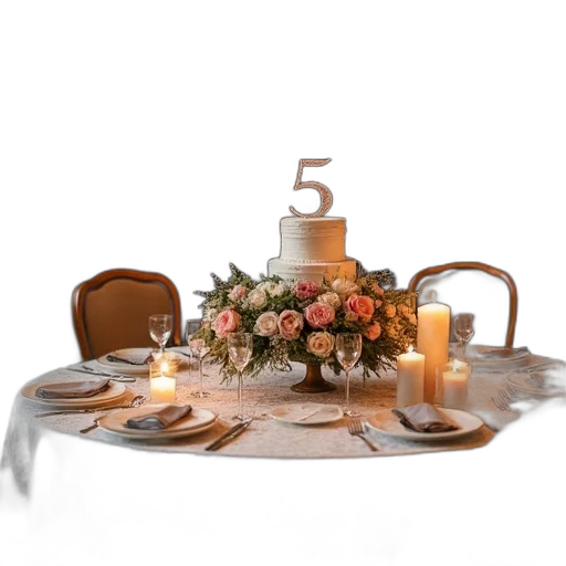 3d render, earth tones, golden, wedding transparent PNG cut-out