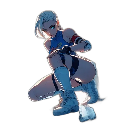 robot, weapon, jacket, staff transparent PNG cut-out
