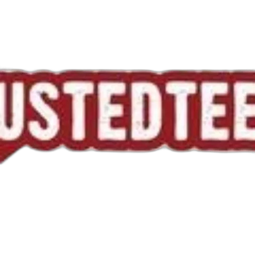 staff, red, white, logo transparent PNG cut-out