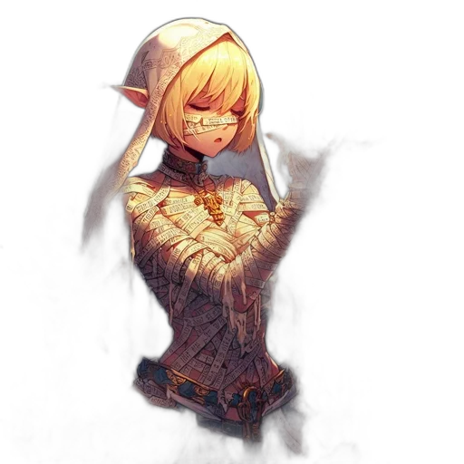sword, staff, weapon, dress transparent PNG cut-out