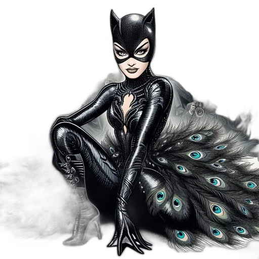 comic book art, concept art, fantasy art, cartoon transparent PNG cut-out