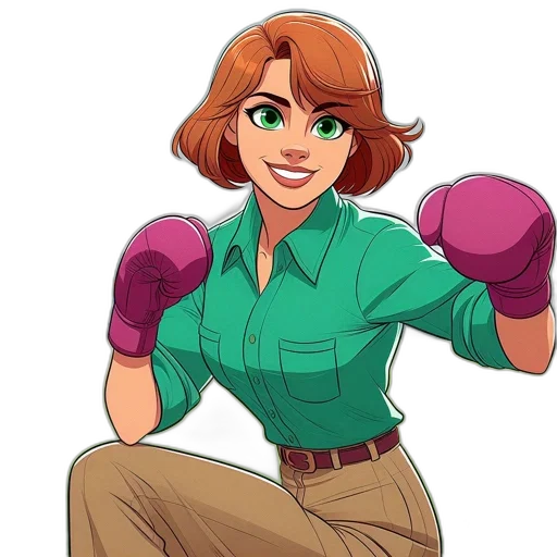staff, jacket, weapon, cartoon transparent PNG cut-out