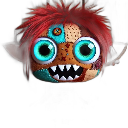 mask, face, staff, creature transparent PNG cut-out