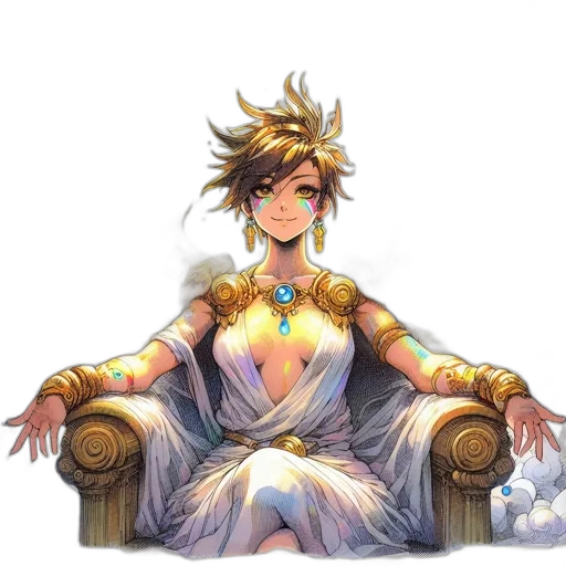 crown, staff, dress, jewelry transparent PNG cut-out