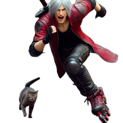 weapon, animal, jacket, concept art transparent PNG cut-out