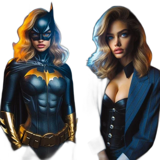 comic book art, concept art, photorealistic, fantasy art transparent PNG cut-out