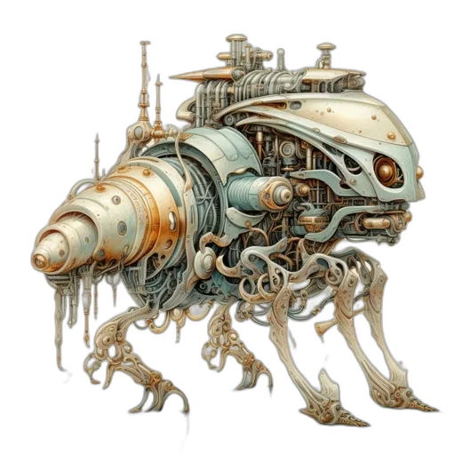 robot, creature, weapon, animal transparent PNG cut-out