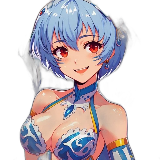 dress, robot, staff, weapon transparent PNG cut-out
