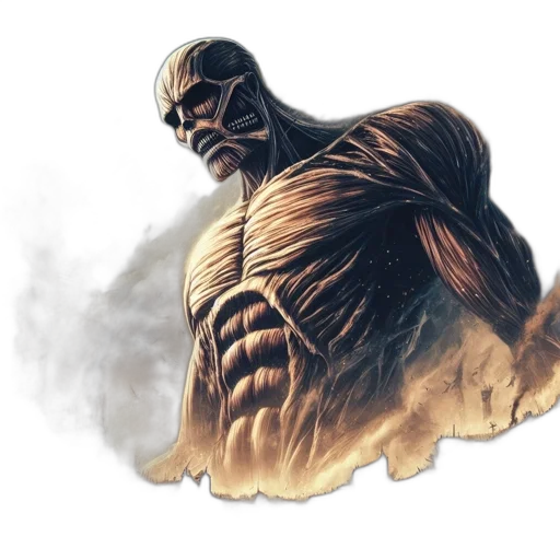 creature, mask, face, comic book art transparent PNG cut-out