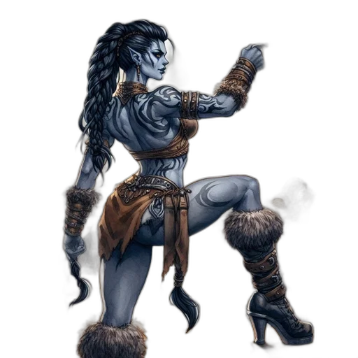 staff, fantasy art, concept art, comic book art transparent PNG cut-out