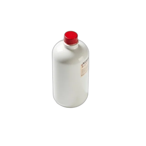 bottle, 3d render, white, plastic transparent PNG cut-out