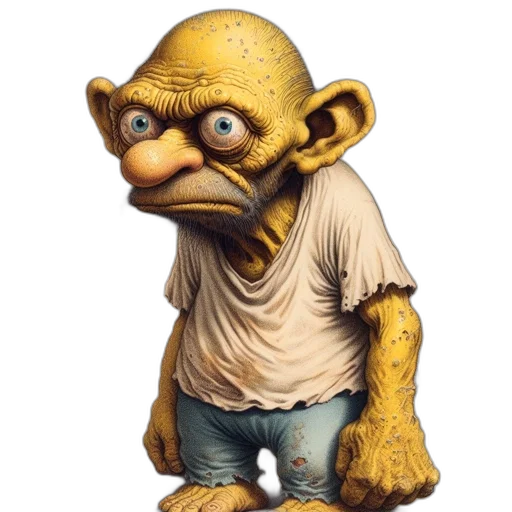 staff, creature, face, mask transparent PNG cut-out