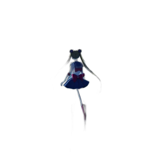 dress, weapon, staff, creature transparent PNG cut-out