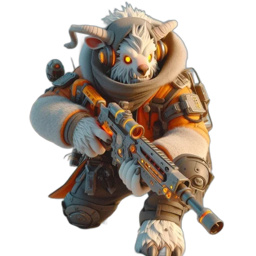 creature, dragon, weapon, staff transparent PNG cut-out