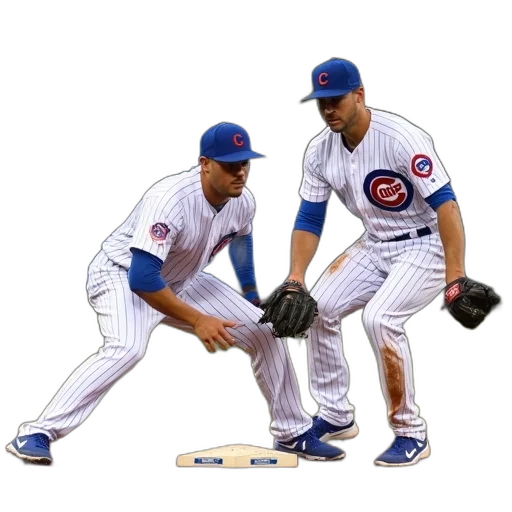 cubs, players, including, ryan transparent PNG cut-out