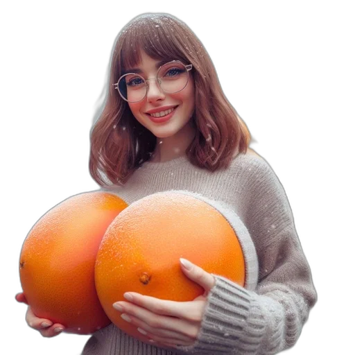 creature, food, hat, jacket transparent PNG cut-out
