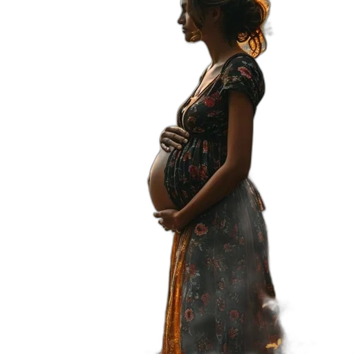dress, staff, concept art, photorealistic transparent PNG cut-out