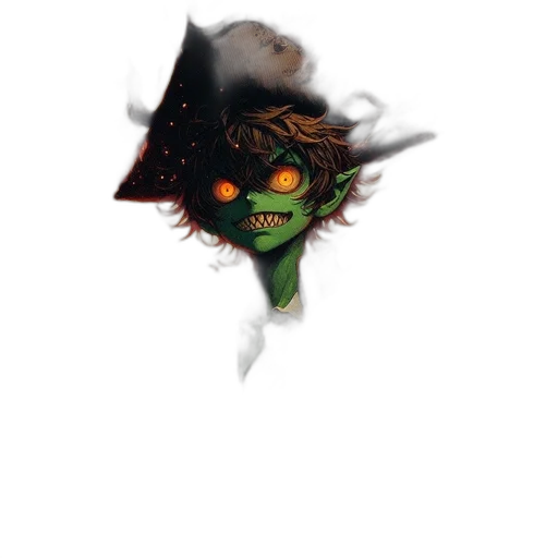 mask, hat, staff, face transparent PNG cut-out