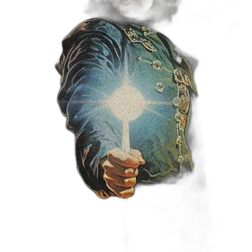 sword, staff, jacket, mask transparent PNG cut-out