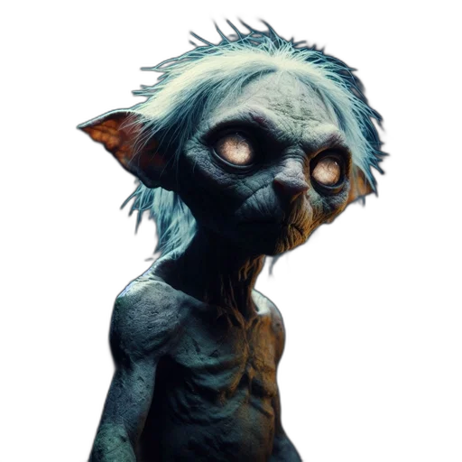 creature, face, staff, animal transparent PNG cut-out