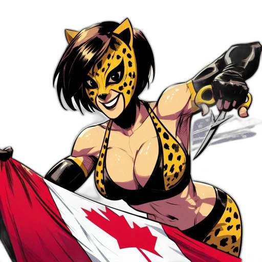 comic book art, concept art, cartoon, fantasy art transparent PNG cut-out