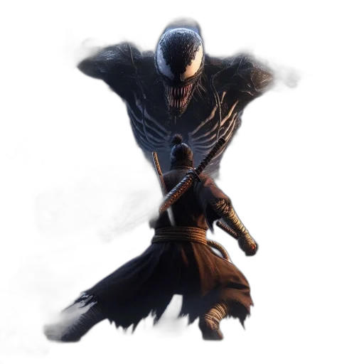 sword, mask, weapon, dragon transparent PNG cut-out