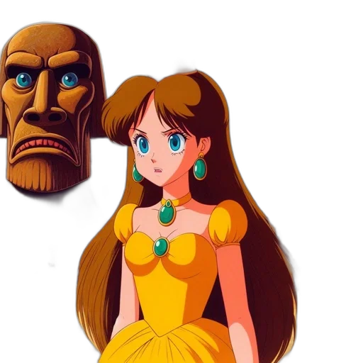dress, face, mask, concept art transparent PNG cut-out