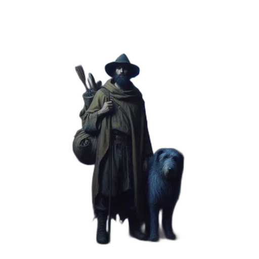 staff, animal, creature, weapon transparent PNG cut-out