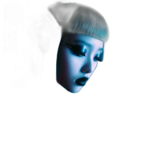 robot, mask, face, creature transparent PNG cut-out