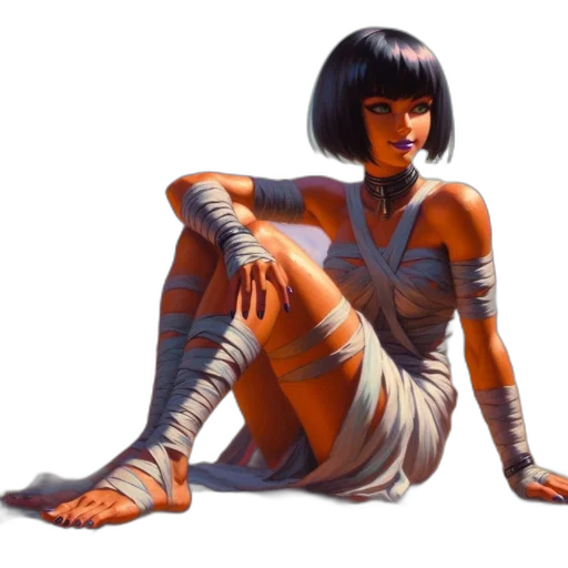 robot, dress, concept art, fantasy art transparent PNG cut-out