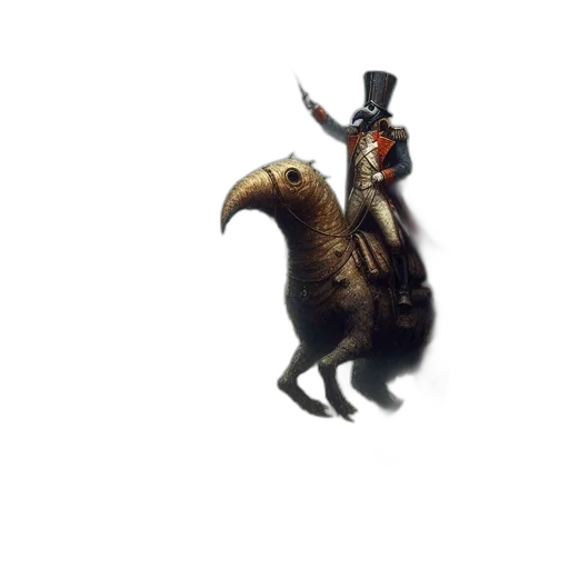 hat, animal, dragon, creature transparent PNG cut-out