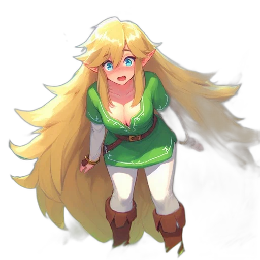 dress, staff, dragon, pixel art transparent PNG cut-out