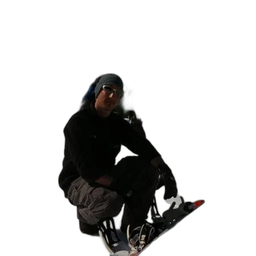 jacket, shoes, creature, staff transparent PNG cut-out
