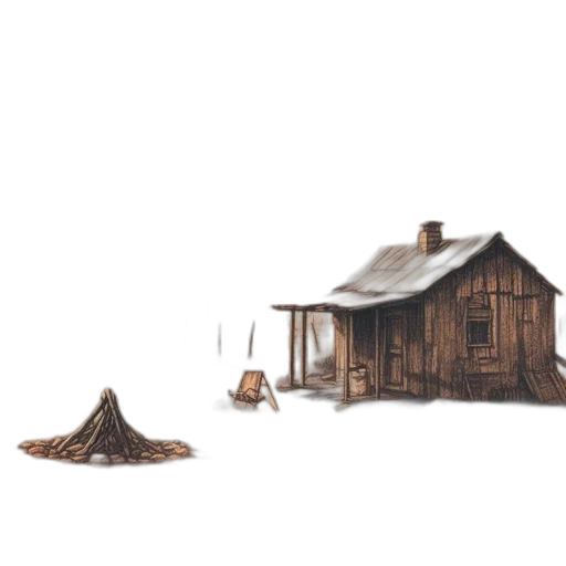 building, furniture, concept art, 3d render transparent PNG cut-out