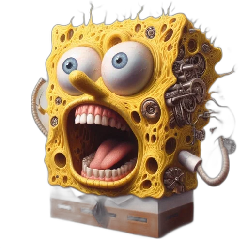 mask, robot, creature, face transparent PNG cut-out