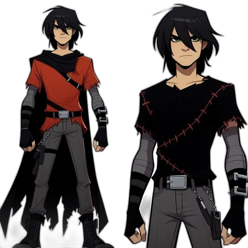 jacket, concept art, fantasy art, comic book art transparent PNG cut-out