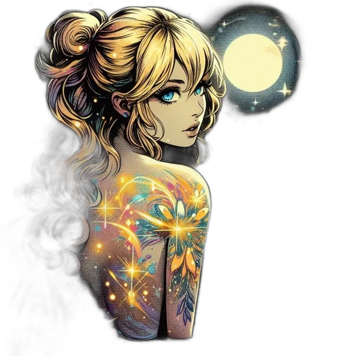 dress, fantasy art, concept art, anime transparent PNG cut-out