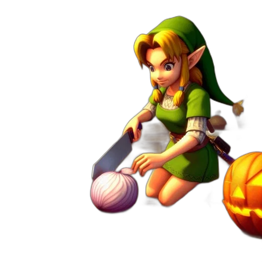 pixel art, concept art, fantasy art, 3d render transparent PNG cut-out