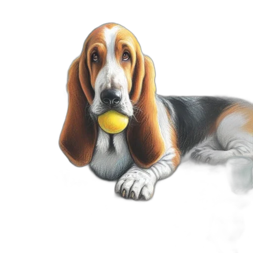 animal, photorealistic, watercolor, oil painting transparent PNG cut-out