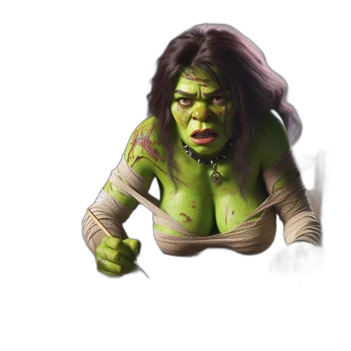 creature, mask, concept art, 3d render transparent PNG cut-out