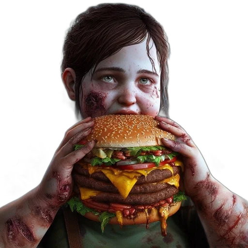 food, face, creature, concept art transparent PNG cut-out