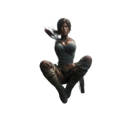 weapon, staff, shoes, face transparent PNG cut-out