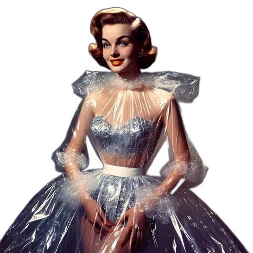 dress, photorealistic, concept art, 3d render transparent PNG cut-out